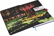 Designa Deboss Linen Notebook A5 Sea 