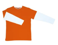 Double Sleeve & Rib T-Shirt Unisex 