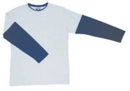 Double Sleeve & Rib T-Shirt Unisex 