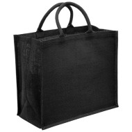 Eco Jute Tote with Wide Gusset 