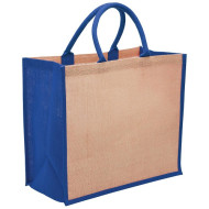Eco Jute Tote with Wide Gusset 
