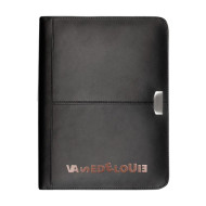 Essex Leather Zippered 3 Ring Compendium 