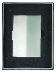 Executive Business Card Case Nickel Plated Brass