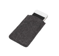 Felt iPhone Holder, Dark Grey 