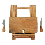Foldable Cheese & Wine Board Table 