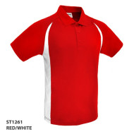Polo Shirt With Mesh Knit Fabric 