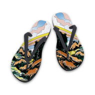 Full Colour Printed Flip Flops 