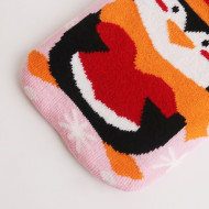 Hot Water Bottle with Knitted Cover 