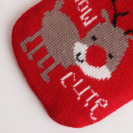 Hot Water Bottle with Knitted Cover 
