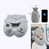 Inflatable Hoodie Neck Pillow 