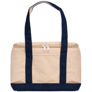Insulated Cotton Lunch Tote 