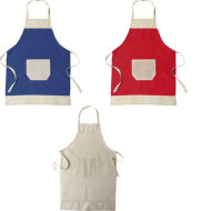 Coloured Cotton Apron