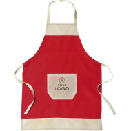 Coloured Cotton Apron 