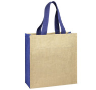 Jute Panelled Carry-All 