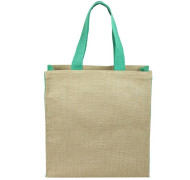 Jute Panelled Carry-All 