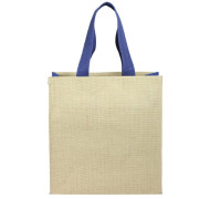 Jute Panelled Carry-All 