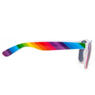 Kalani Rainbow/Wood Sunglasses 