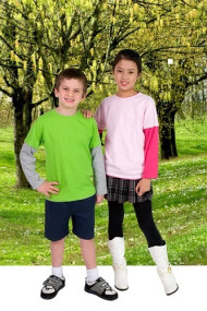 Kids Double Sleeve T-shirts