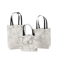 Knitted Handle Bag with Lamination (250 x 350 x 100mm) 
