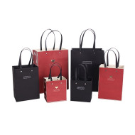 Knitted Handle Bag with Lamination (250 x 350 x 100mm) 