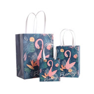 Knitted Handle Bag with Lamination (250 x 350 x 100mm) 