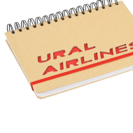 Kraft Paper Cover Spiral Notebook 