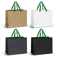 Large Ribbon Handle Paper Bag 