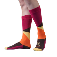 Mid-Calf Custom Pattern Socks 