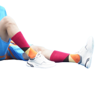 Mid-Calf Custom Pattern Socks 