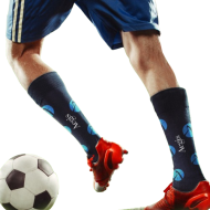 Mid-Calf Custom Pattern Socks 