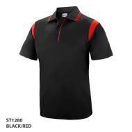 Polo Shirt With Contrast Design 