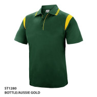 Polo Shirt With Contrast Design 