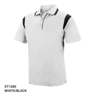 Polo Shirt With Contrast Design 