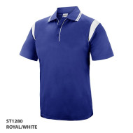 Polo Shirt With Contrast Design 