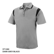Polo Shirt With Contrast Design 