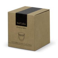 NATURA Azzurra Glass Cup – 250ml 