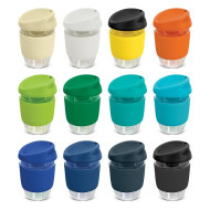 350ml Reusable Glass Coffee Cup 