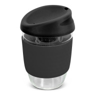 350ml Reusable Glass Coffee Cup 