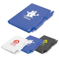 Pocket Notebook with Push Button Pen