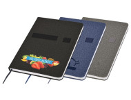 A5 Notebook with phone holder