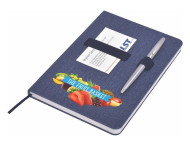 A5 Notebook with phone holder 