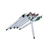Plastic Pen with Doctor Clip 