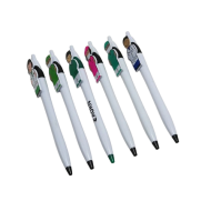 Plastic Pen with Doctor Clip 