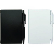 Pocket Notebook in Solid Plastic Case with Pen