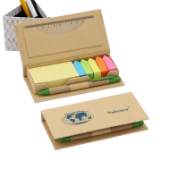 Post It with Ruler Pen Set
