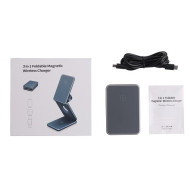 Premium 3 in 1 Foldable Wireless Charger Stand 