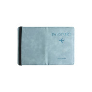 RFID Multifunctional PU Leather Passport Holder 
