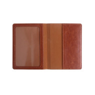 RFID PU Leather Passport Holder 