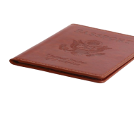 RFID PU Leather Passport Holder 