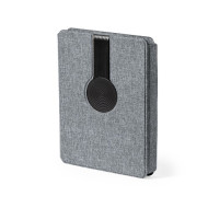 RPET Notebook with Wireless Charger